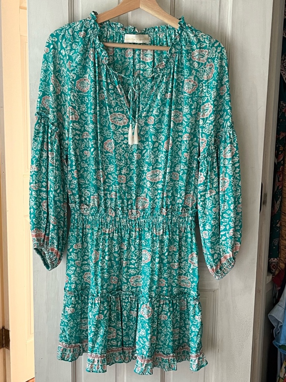 Natalie Martin silk floral dress
